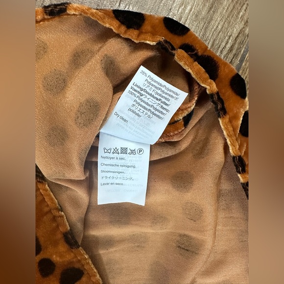 Velvet Memento Ruffle-Sleeve Top in Leopard Dot XS - Picture 5 of 11